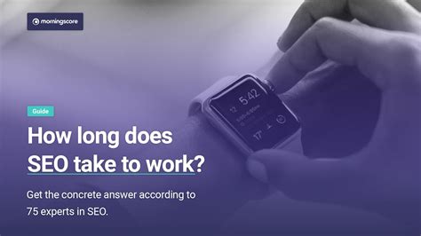 How long does SEO take to work: Stats from 75 experts [2024] .